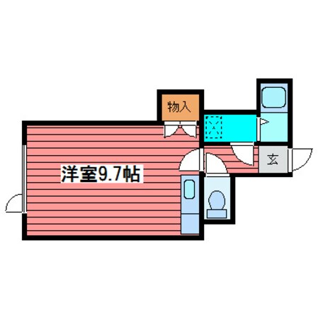 月寒マンションの物件間取画像